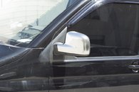 Хром накладки на дзеркала (сірий мат) для VW Caddy 2004-2011