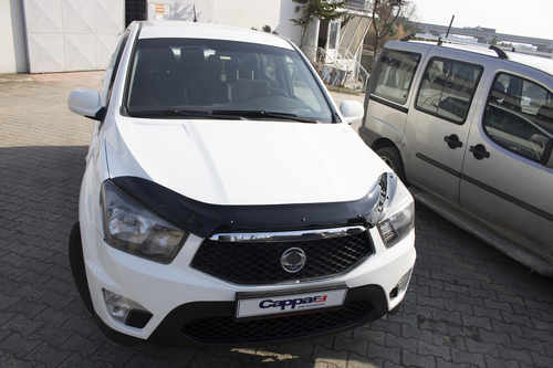 Дефлектор капота (EuroCap) для Ssang Yong Korando 2013-2019