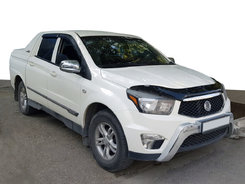 Дефлектор капота (EuroCap) для Ssang Yong Korando 2013-2019
