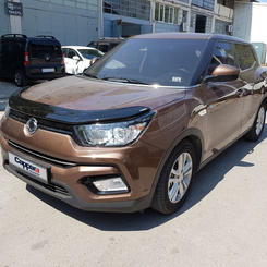 Дефлектор капоту (EuroCap) для SsangYong Tivoli