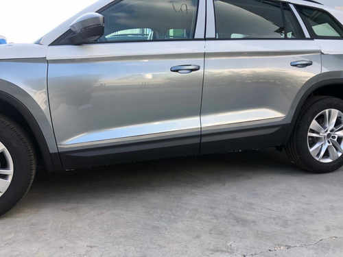 Молдинг дверний (нерж) для Skoda Kodiaq