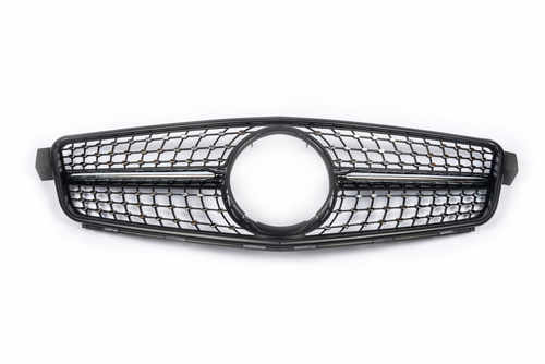 Передня решітка Diamond для Mercedes C-class W204 2007-2015рр.