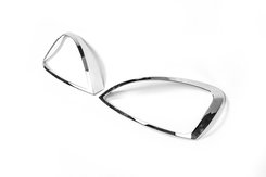 Накладки на фари (2 шт, пласт) для Opel Astra G classic 1998-2012рр.