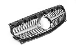 Передня решітка (2017-2019, Diamond Silver) для Mercedes CLA C117 2013-2019рр.