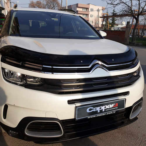 Дефлектор капота (Eurocap) для Citroen C5 Aircross 2017↗ мм.