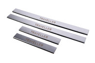 Накладки на дверні пороги Carmos (4 шт) для Peugeot Traveller 2017↗ мм.