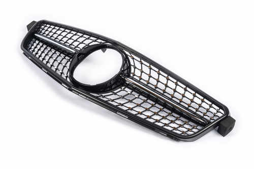 Передня решітка Diamond для Mercedes C-class W204 2007-2015рр.
