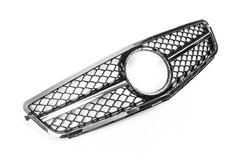 Передня решітка AMG Silver для Mercedes C-class W204 2007-2015рр.