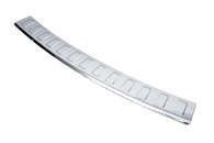 Накладка на задний бампер с загибом (нерж.) для VW Golf 5 2004-2008 універсал