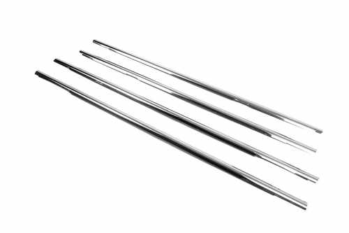 Хром накладки для VW Jetta 06-11 окантовка вікон нерж Carmos (Туреччина)