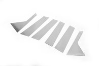 Накладки на дверні стійки (нерж) для Peugeot 3008 2016↗ мм.