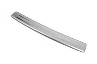 Накладка на задній бампер Libao (Sedan, нерж.) для Ford Focus II 2005-2008 рр.