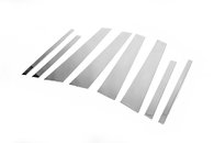 Накладки на дверні стійки (нерж) для BMW X3 F-25 2011-2018рр.