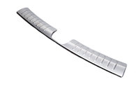 Накладка на задній бампер Carmos (нерж) для Dacia Sandero 2007-2013 рр.