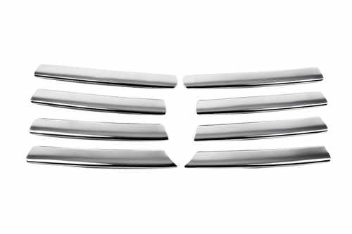 Хром накладки для VW Passat B5 передня решітка 96-00 нерж Carmos (Туреччина)