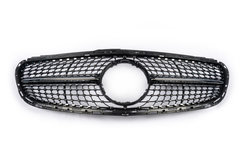 Передня решітка Diamond Black (2013-2016) для Mercedes E-сlass W212 2009-2016рр.