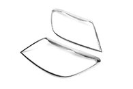 Накладки на фари (2 шт, пласт) для Toyota Hilux 2006-2015 рр.