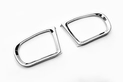 Обідки на дзеркала (2 шт., пласт) для Mercedes E-сlass W210 1995-2002 рр.