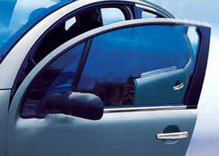 Хром нижні молдинги стекол (нерж.) для Citroen C2 2003+