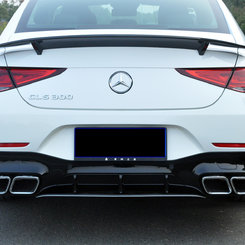 Задній дифузор з насадками для Mercedes CLS C257 2018-рр.