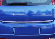 Хром накладка на нижню кромку кришки багажника (нерж.) Omsa для Fiat Grande Punto