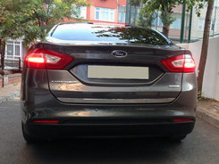 Кромка багажника (нерж) для Ford Fusion 2012↗︎, 2017↗︎ мм.