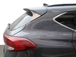 Накладка трикутник на кришку багажника (нерж) для Hyundai Tucson TL 2016-2021рр.