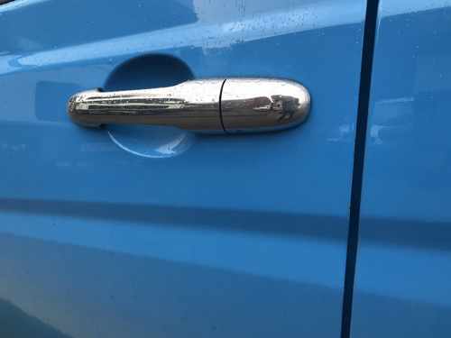 Хром накладки на ручки (4 шт) Carmos для Mercedes Vito 639 