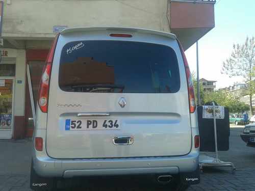 Спойлер Анатоміко (під фарбування) для Renault Kangoo 2008-2019 рр.