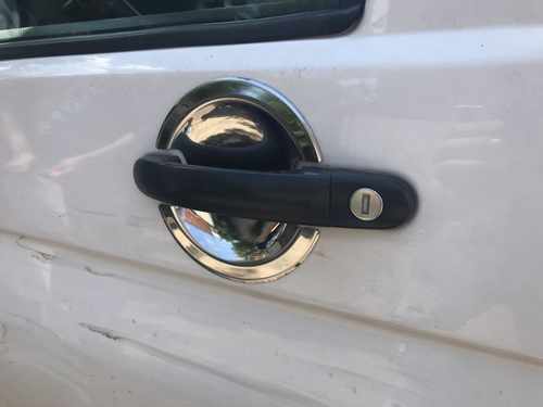 Хром накладки під ручки (мильниці) для VW T5, Caddy 2003-2015 Carmos (Туреччина) на 4 ручки