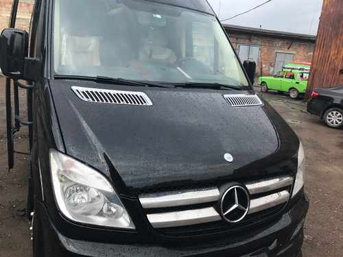 Хром накладки на повітрозабірники для Mercedes Sprinter 2007-