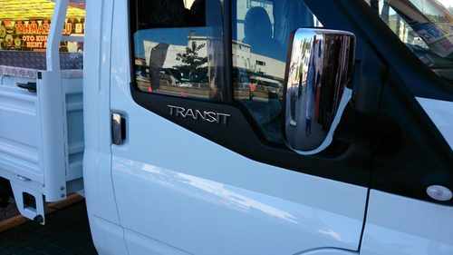 Хром накладки для Ford Transit 00-14 накладки на дзеркала пласт Carmos (Туреччина)