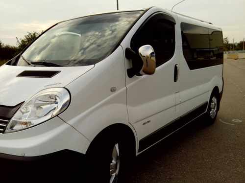 Хром накладки на дзеркала для Opel Vivaro ФАВЅ пластик Carmos (Туреччина)
