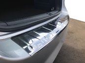 Накладка на задній бампер (нерж) для Volkswagen Passat B7 2012-2015 (SW)