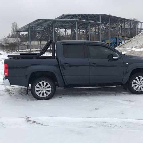 Дуга на кузов (чорна) 76мм для Volkswagen Amarok