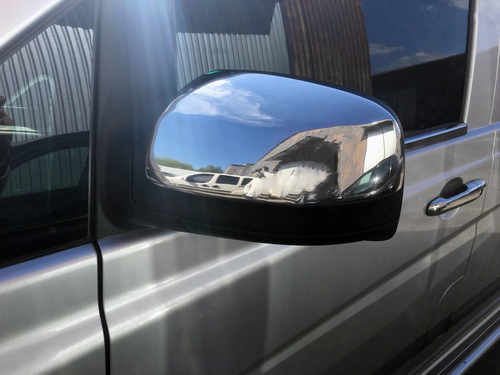 Хром накладки на дзеркала (нерж) Carmos для Mercedes Vito 639 2010-2015
