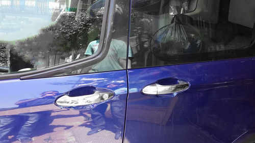 Хром накладки для Ford Fiesta (09+) накладки на ручки нерж Carmos (Туреччина)