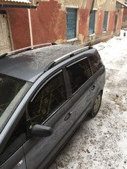 Рейлінги алюмінієві (Caravan, хром) для Opel Zafira B 2006-2011 рр.