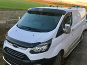 Козирьок на лобове скло (на кронштейнах) для Ford Custom 2013↗ мм.