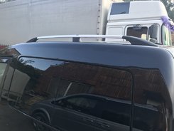Рейлінги Хром Стандартна, Металеві ніжки для Volkswagen Caddy 2004-2010 рр.