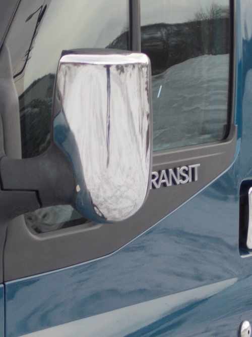 Хром накладки для Ford Transit 00-14 накладки на дзеркала пласт Carmos (Туреччина)
