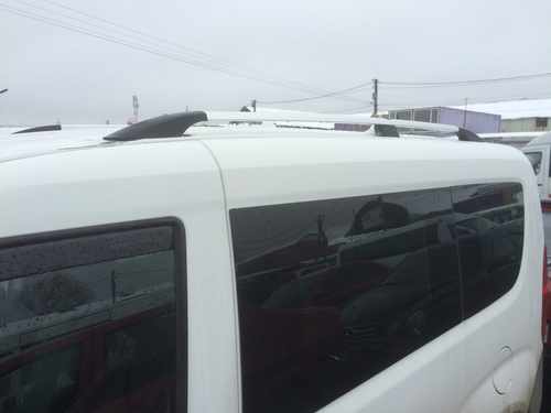 Рейлінги Хром Максі, Пластикові ніжки для Opel Combo 2012-2018 рр.