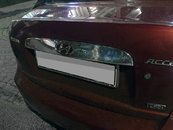 Хром накладка на задню планку нерж для Hyundai Accent 2006-2010 Carmos (Туреччина)