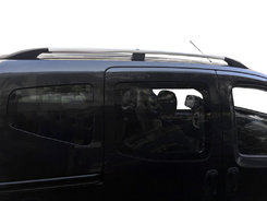 Рейлінги ХРОМ 143 см, Пластикові ніжки для Nissan NV200 2009↗ мм.