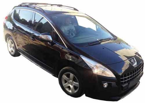 Рейлінги Skyport Black для Peugeot 3008 2008-2016 рр.
