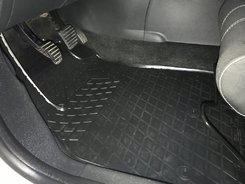 Резиновые коврики (4 шт, Stingray Premium) для Renault Megane III 2009-2016 гг.