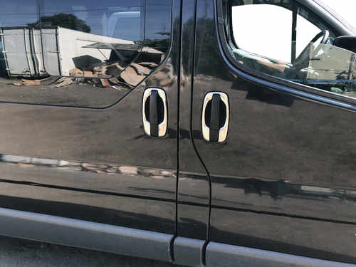 Обведення ручок (4 шт, нерж) для Renault Trafic 2001-2015 рр.