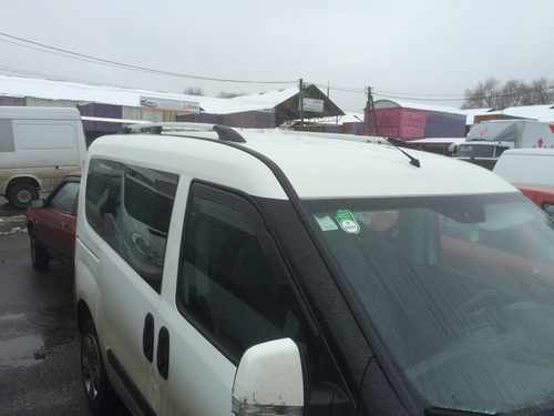 Рейлінги Хром Максі, Пластикові ніжки для Opel Combo 2012-2018 рр.