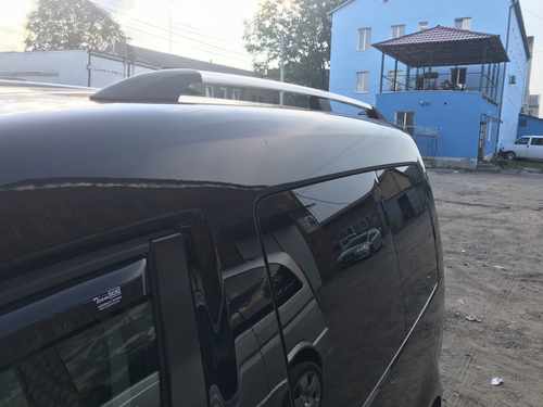 Рейлінги Хром Максі, Пластикові ніжки для Volkswagen Caddy 2004-2010 рр.