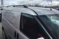 Рейлінги Чорні Коротка, Пластикові ніжки для Opel Combo 2012-2018 рр.